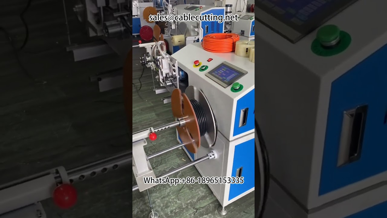Automatische Meterzähl-, Sortier-, Schneid-, Wickel- und Bindemaschine – Optimieren Sie Ihre Kabelproduktion