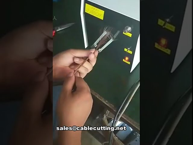 Automatische Drahtverdrillmaschine WPM-19 - Effiziente Kabelproduktion