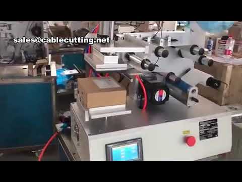 Einseitige Etikettiermaschine für quadratische Flaschen – Flachbeschriftung für die Industrie
