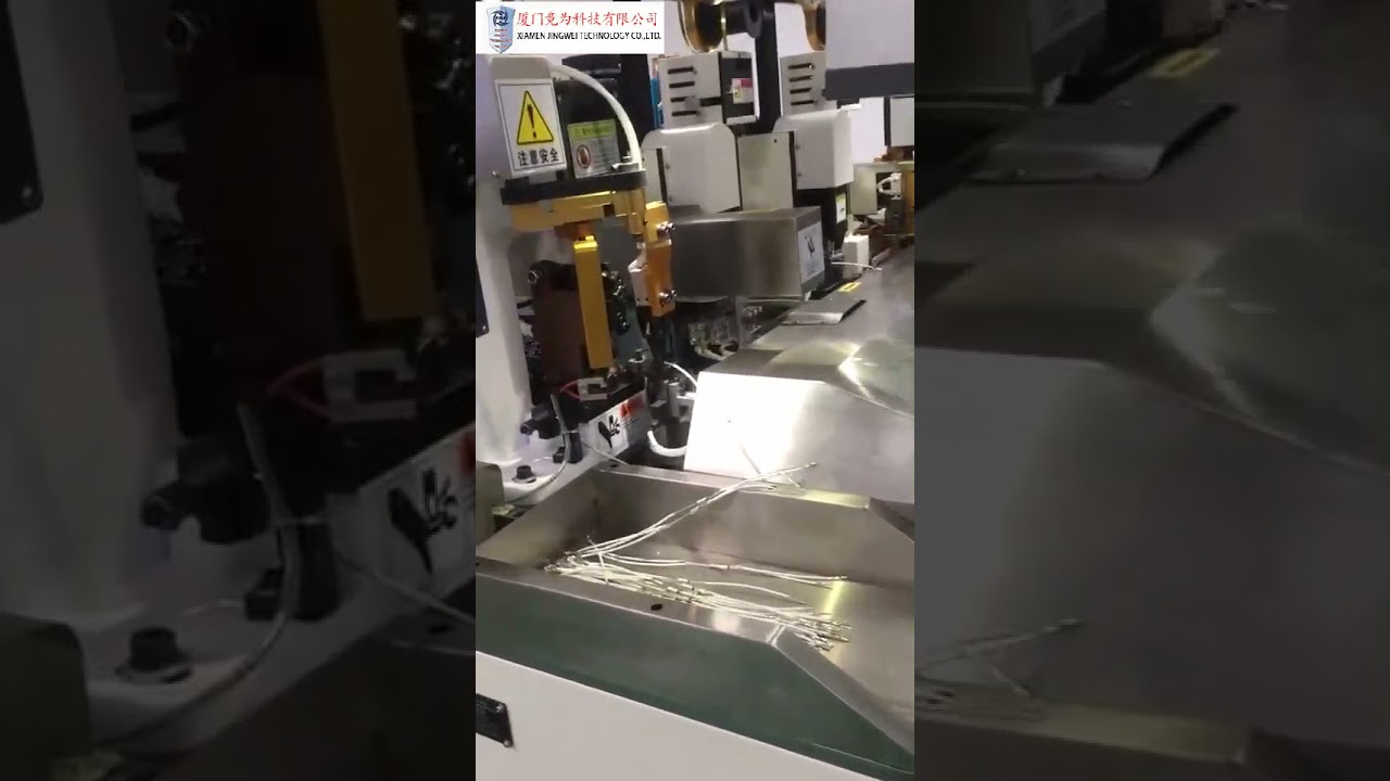 Doppelkopf-Kabelverbindungs- und Crimpautomat | Automatische Drahtverbindungsmaschine