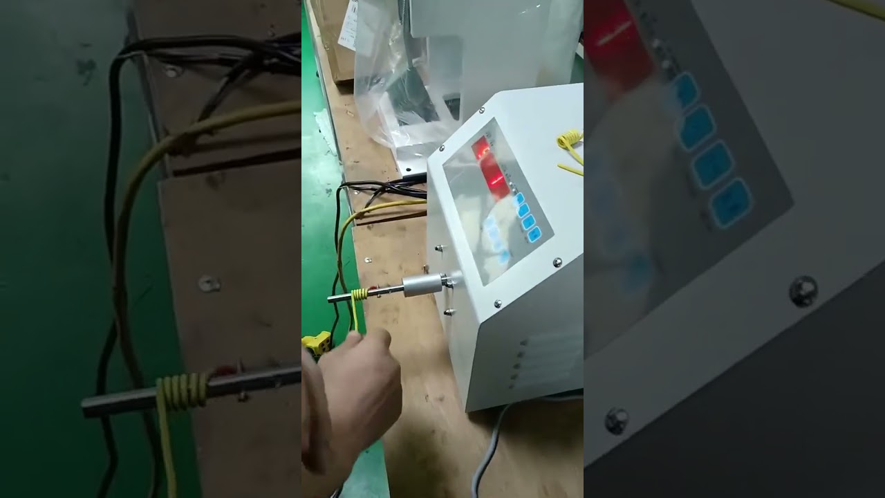 Sonderwickelmaschine im Einsatz: Arbeitsvideo aus der Fabrik #Maschine #Wickeltechnik