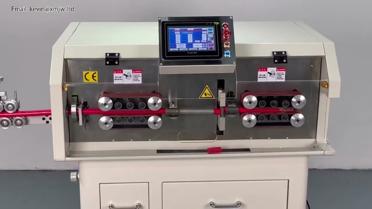 SWT-508 MAX3 Vollservo-Abisolier- und Schneidemaschine 150mm – Automatisch mit Touchscreen