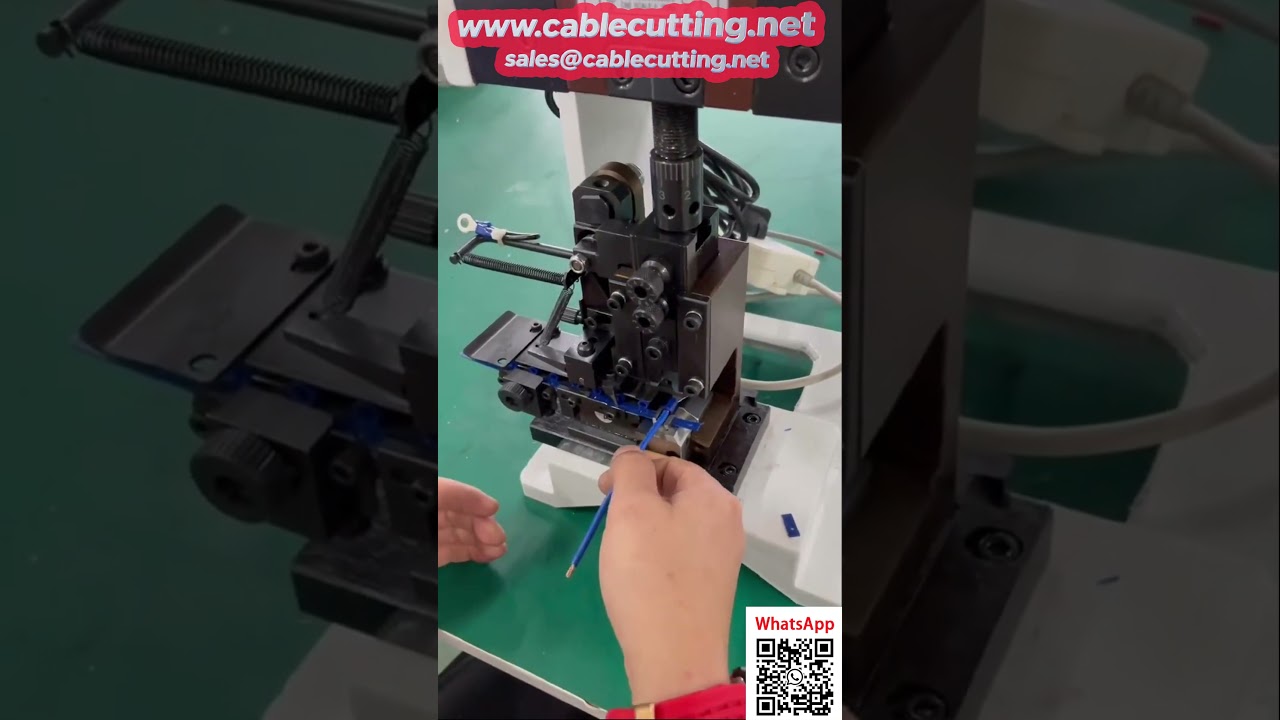 Kundenspezifische Terminal-Crimpmaschine mit optionaler automatischer Zuführung