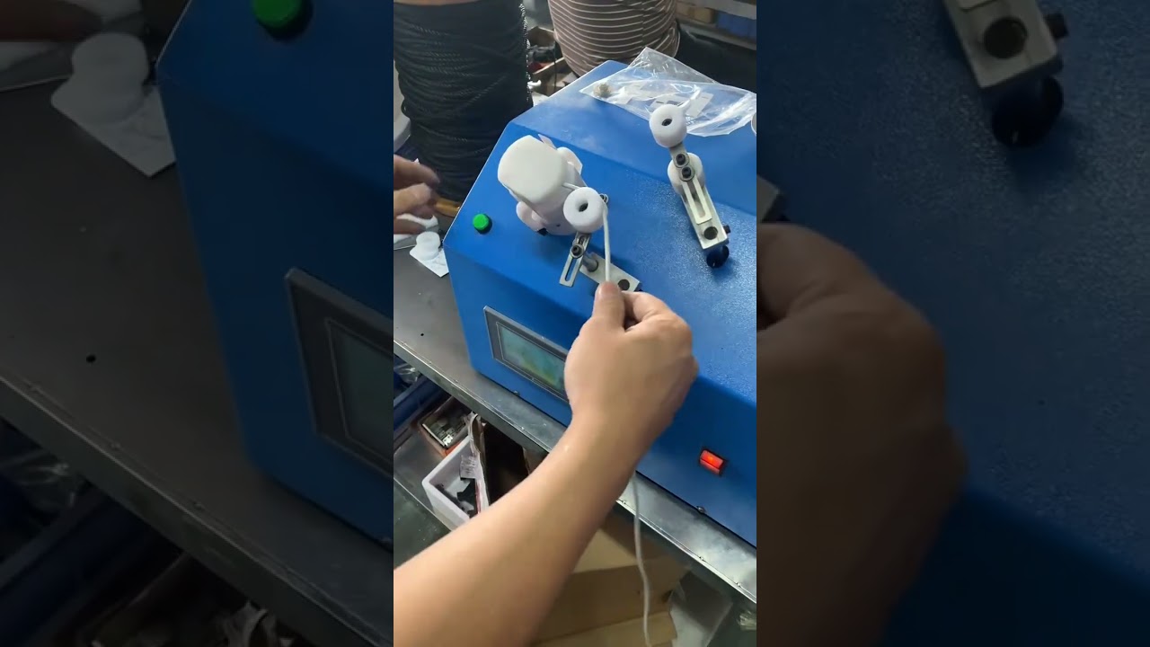 Datenkabel-Wickelmaschine mit Papierkarte | Kabelabisolierung & Automatisierung #Maschine #Kabelverarbeitung #Automobil #DIY