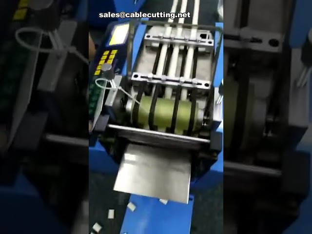 Automatische Schrumpfschlauch-Schneidemaschine für präzise industrielle Schlauchbearbeitung