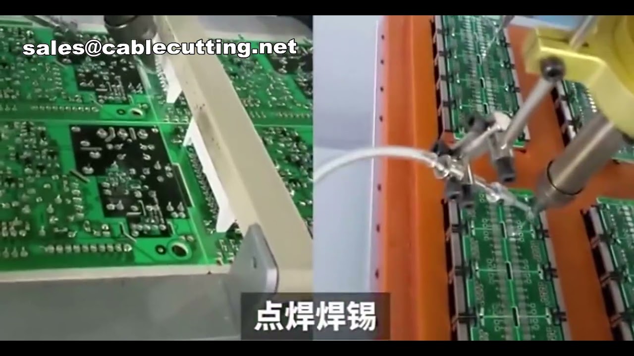 Präzise automatische Lötmaschine für LED-Produktion & Leiterplatten