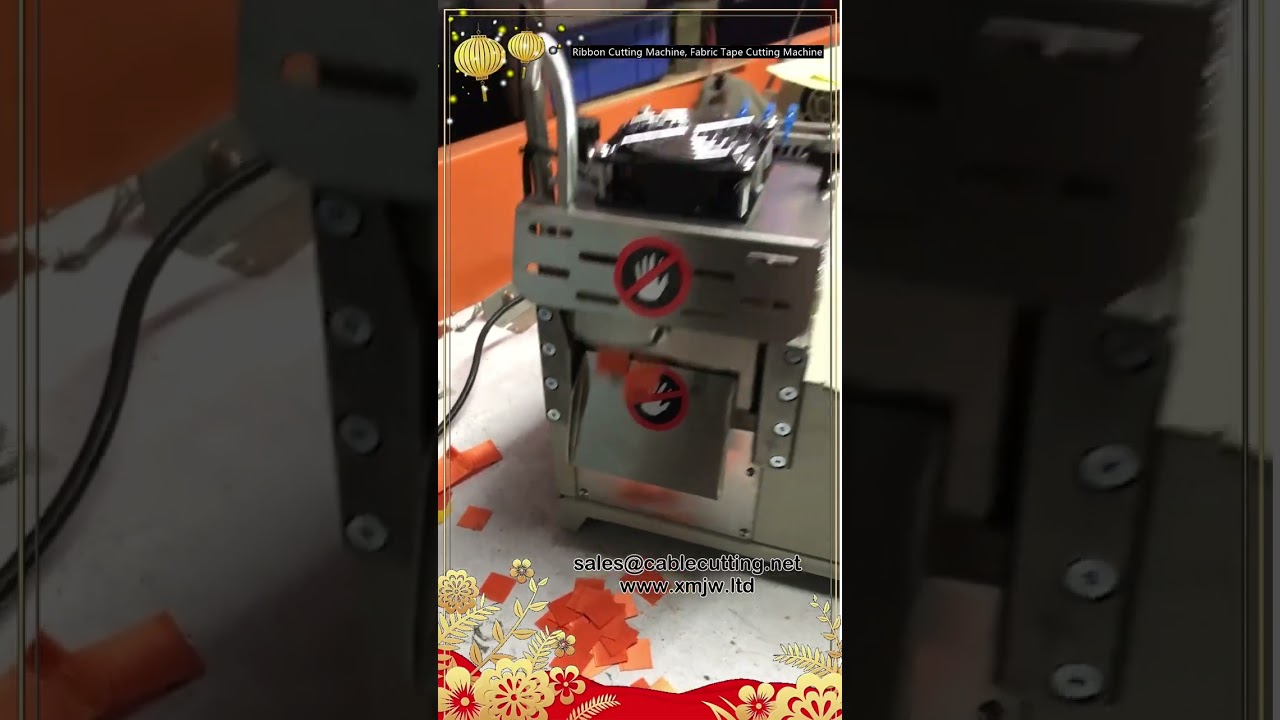 Präzisions-Bandschneidemaschine | Stoffband- und Klebeband-Schneidemaschine