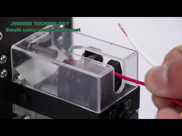 Halbautomatische Elektrische Abisoliermaschine – Induktions-Kabelabisolierer & Schneidemaschine