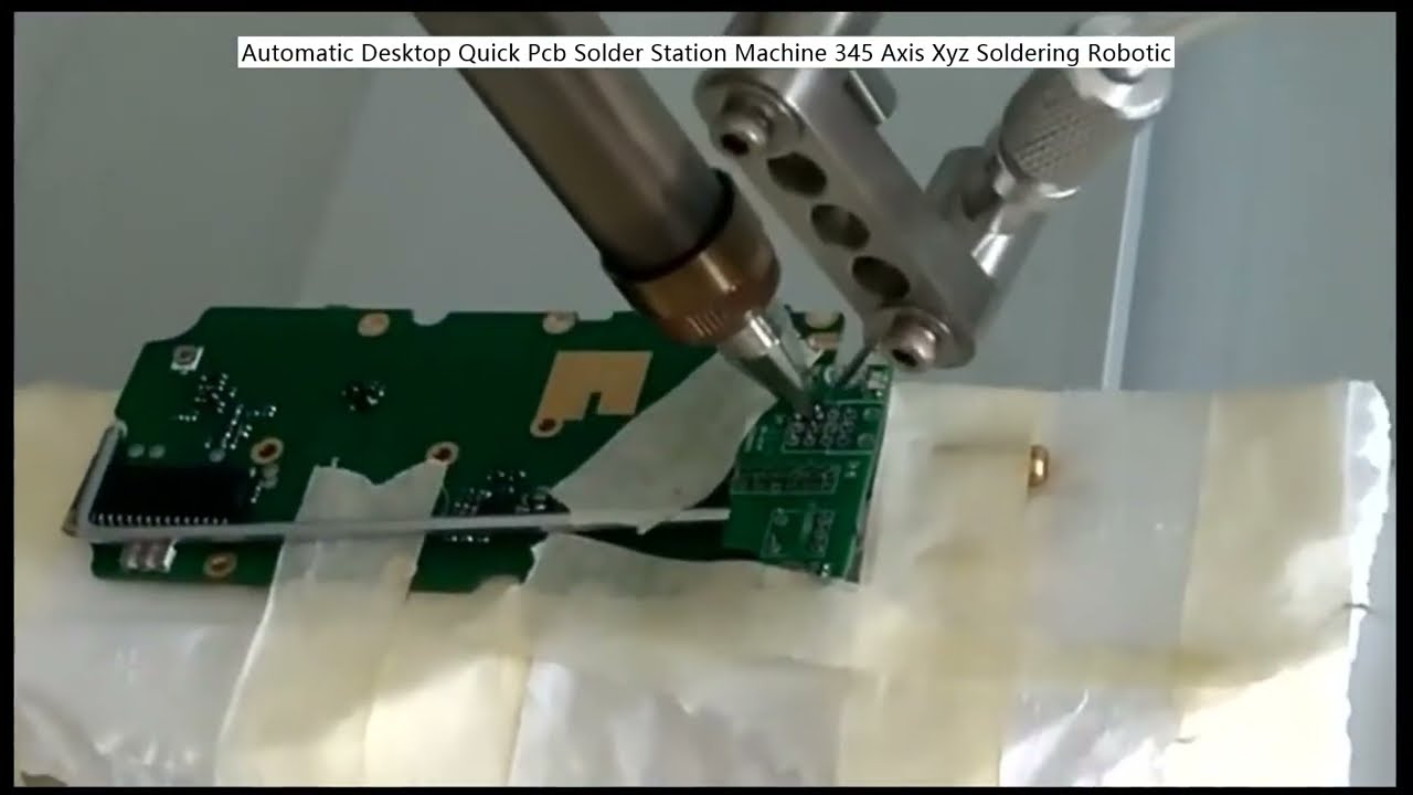 Automatische Desktop-Lötstation mit 3-Achsen XYZ – Präzises Roboterlöten für die PCB-Bestückung