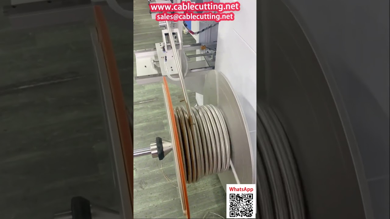 Metallschlauch-Wickelmaschine mit Meterzähler für Bad und Sanitär