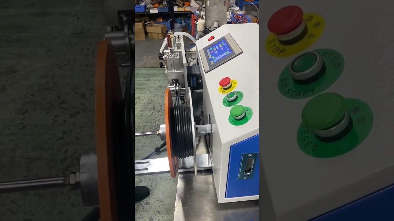 Automatische Meterzählung, Sortierung, Schneiden, Drahtwickeln & Aufspulen – All-in-One-Präzisionsmaschine
