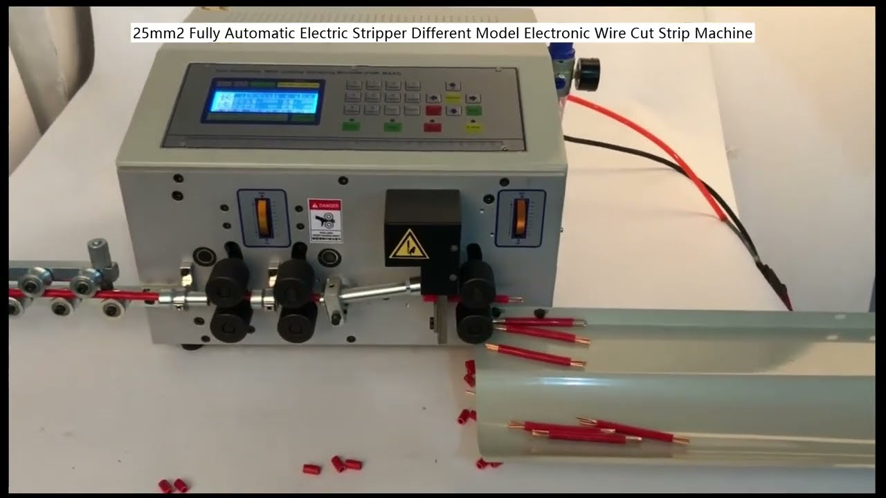 25mm² Vollautomatische Elektrische Abisolier- und Schneidemaschine – Präzises Kabelbearbeitung für die Fabrikautomatisierung