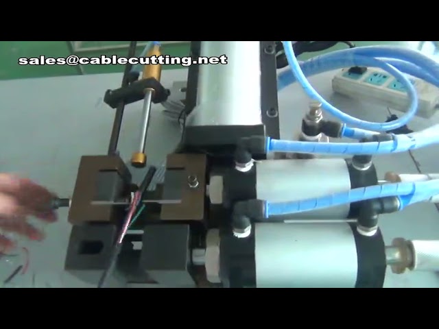 Pneumatische Abisoliermaschine & Elektrischer Kabelmantel-Stripper MP-4 – Effiziente Automatisierung