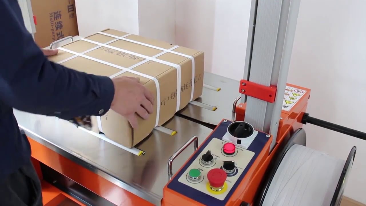Karton-Umreifungsmaschine WPM X201 – Automatische & Effiziente Verpackungslösung