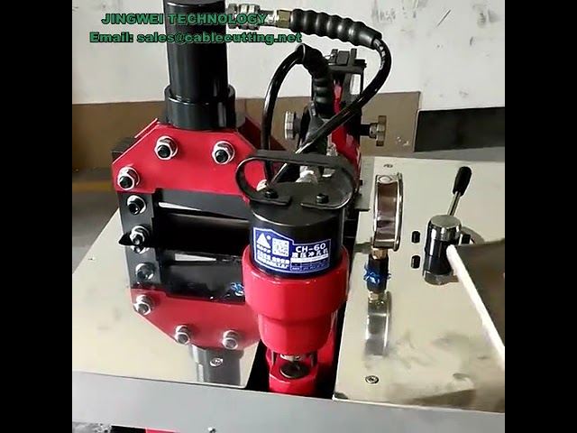 Hydraulische 3-in-1 Kupferleistenbearbeitungsmaschine – Biegen, Schneiden und Stanzen in einem
