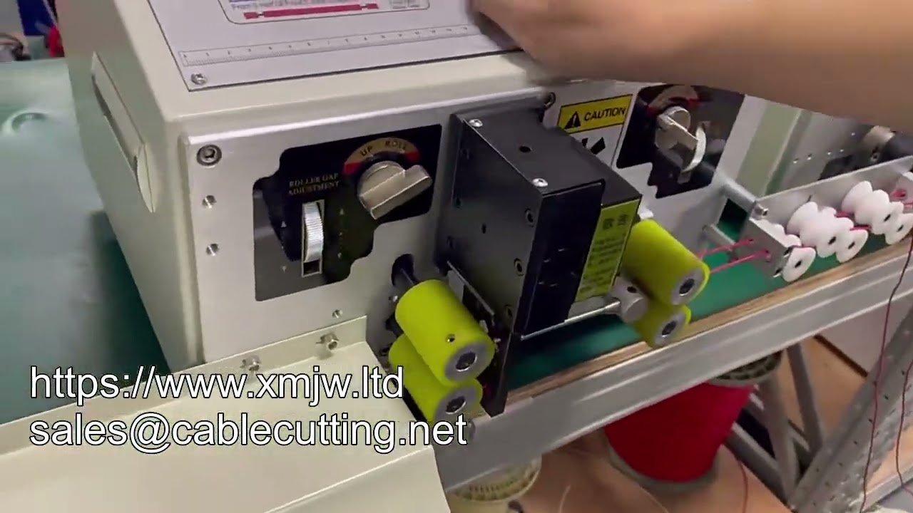 WPM 320 Automatische Doppeldraht-Abisoliermaschine – Kabel schneiden und abisolieren