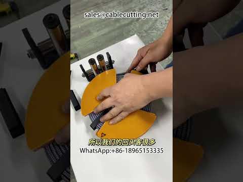 HDMI HD cable biscuit winder #harness processing #wire winding machine #wire processing #wire proces