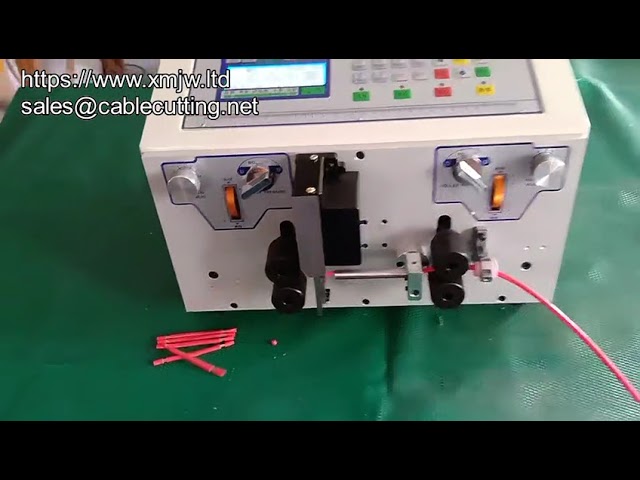 Pneumatische Crimpmaschine für Kabelterminals und Abisolieren – Effiziente Automatisierung