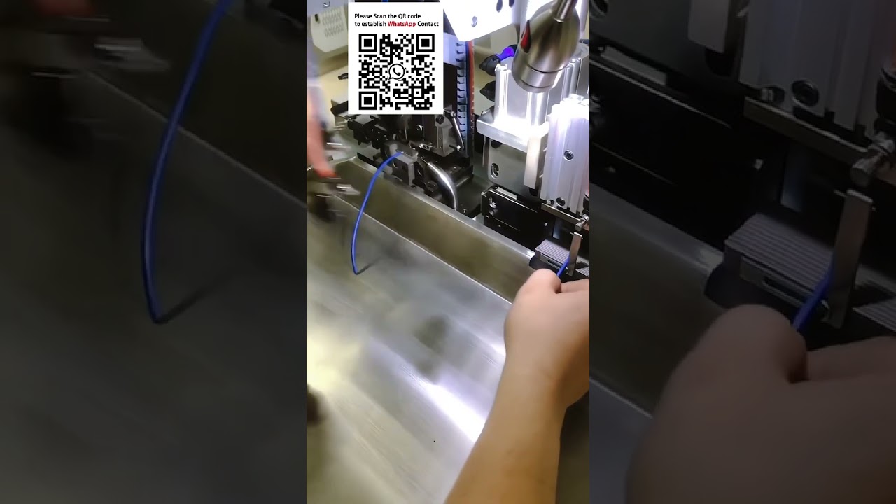 Mehradrige Abisolier- und Crimpmaschine #Automatisierte Kabelverarbeitung