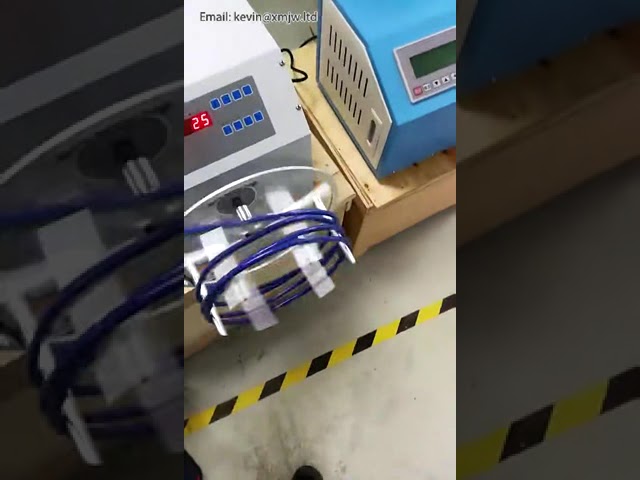 Hochgeschwindigkeits-Automatikwickelmaschine für Einzeldraht-Datenkabel, USB, Kopfhörer, AC/DC-Stromkabelbündelung