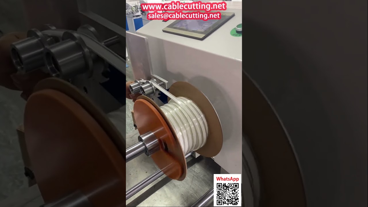 Automatische Wickelmaschine mit präziser Spulenausrichtung für LED-Bänder | Kartonrollen-Verpackung
