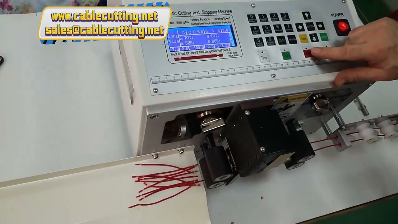 Kabelabisolier- und Schneidemaschine mit Wolframkarbid-Klinge für Kabel bis 5 mm AWG
