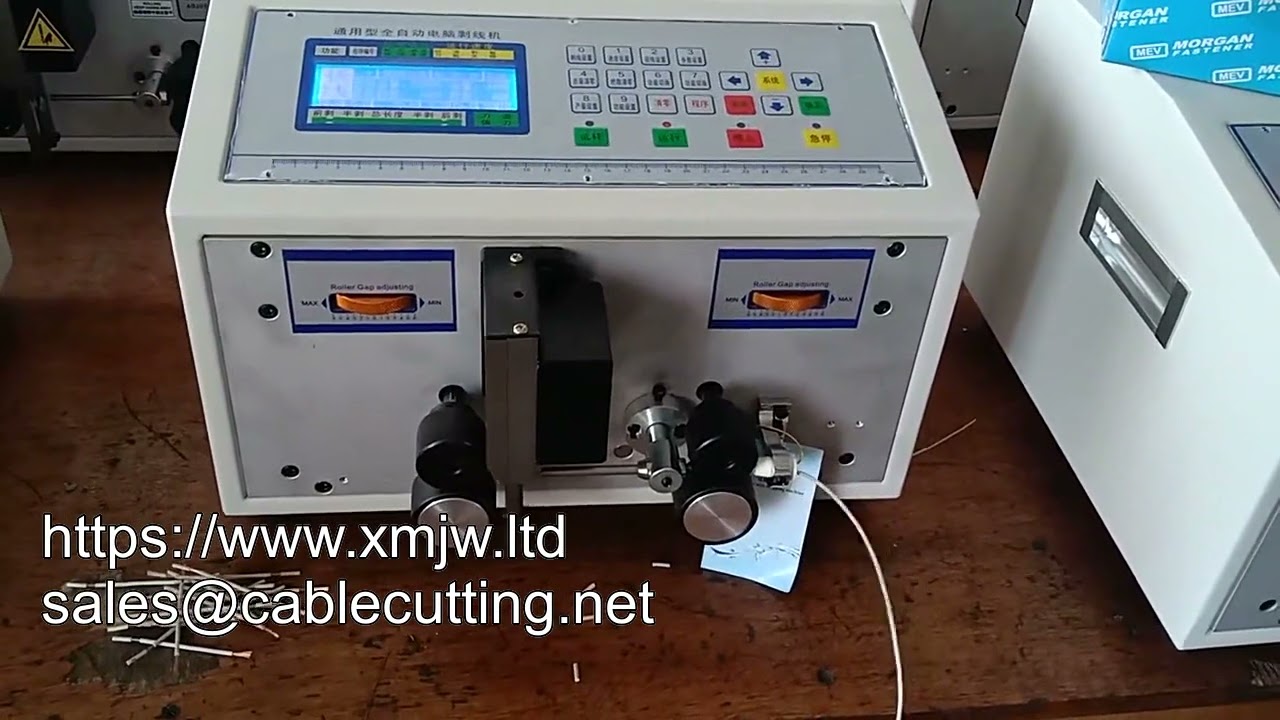 WPM 01 Automatische PVC-Kupferdraht-Abisolier- und Schneidemaschine