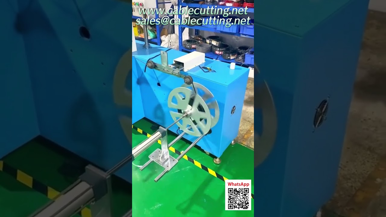 Benutzerfreundliche bodenstehende Wickelmaschine 30 kg mit automatischer Meterzählung und Schneidefunktion