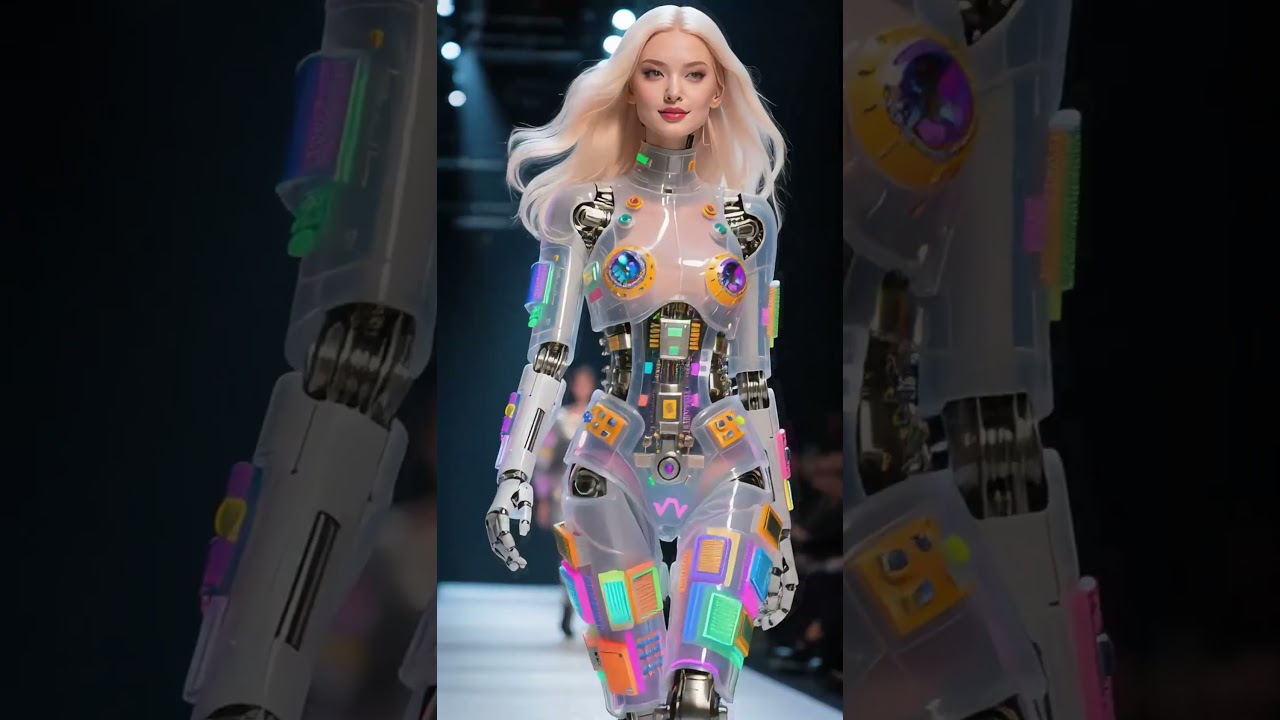 Automatisierte Gangsimulation für Damenmode: Perfekte Produktpräsentation mit Industrie-Mannequin