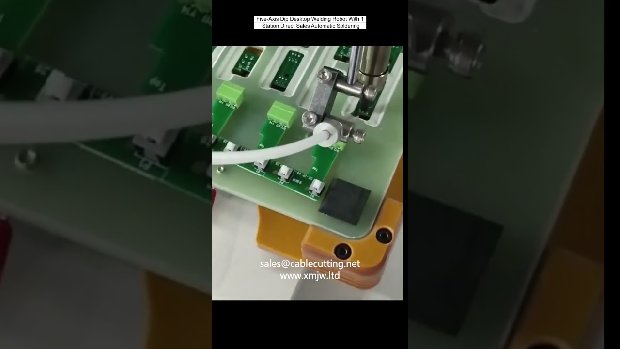 5-Achsen Desktop-Lötroboter mit 1 Station – Präzises Tauchlöten für die Industrie (Direktvertrieb)