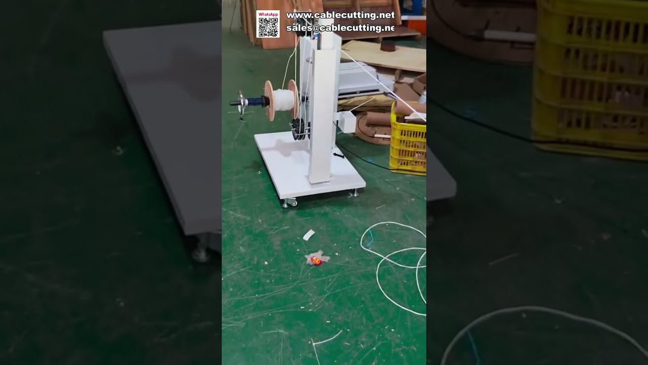 Industrielle Drahtzähl- und Wickelmaschine – Präzise und automatisiert