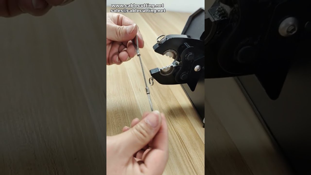 Pneumatischer 120L Drahtcrimper: Angelseile & Kabel crimpen – #factory #machine #diy