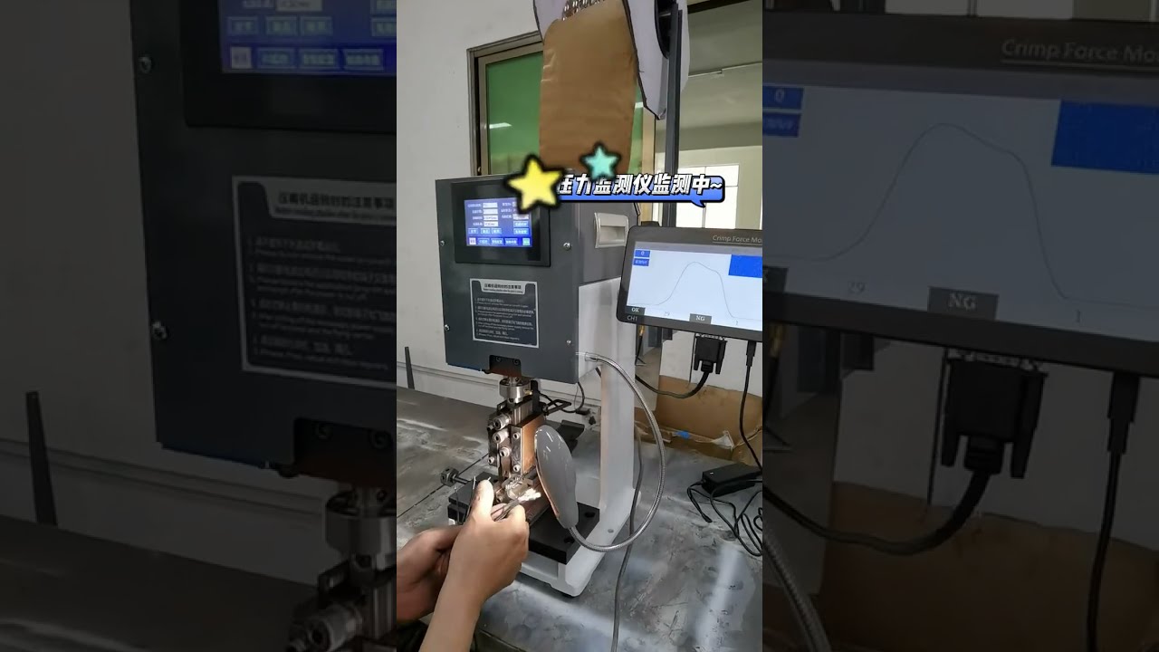 2T Servo-Terminalmaschine mit integrierter Drucküberwachung | Fabrikautomatisierung