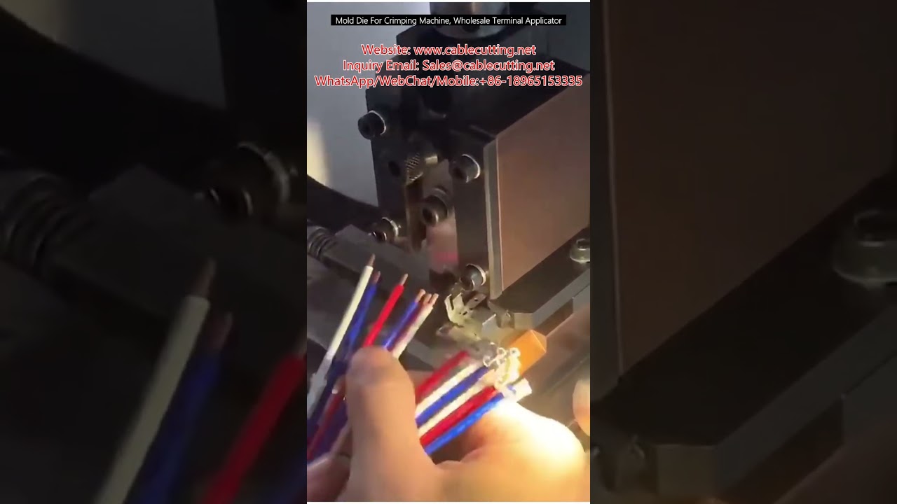 Crimpmaschinen-Formwerkzeug & Terminal Applicator im Großhandel