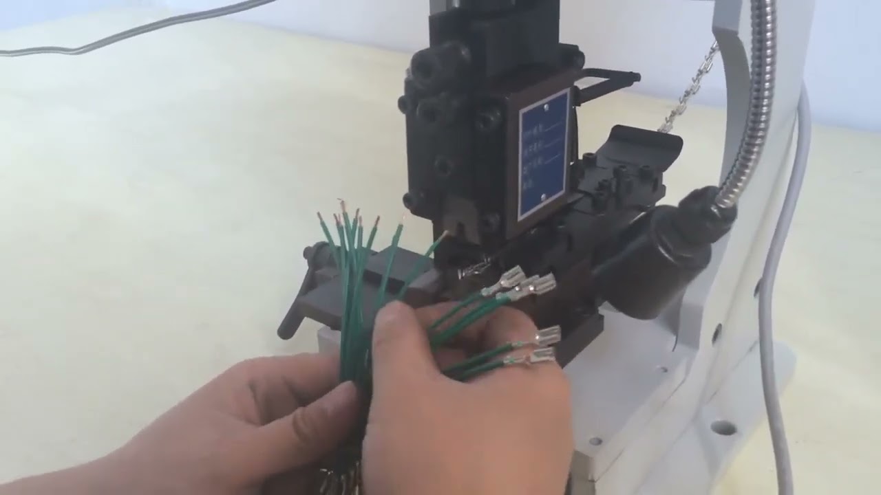LY Terminal Crimper 1,5T - Leise & Präzise Crimpmaschine für Vertikal & Horizontal (Einzelkorn)