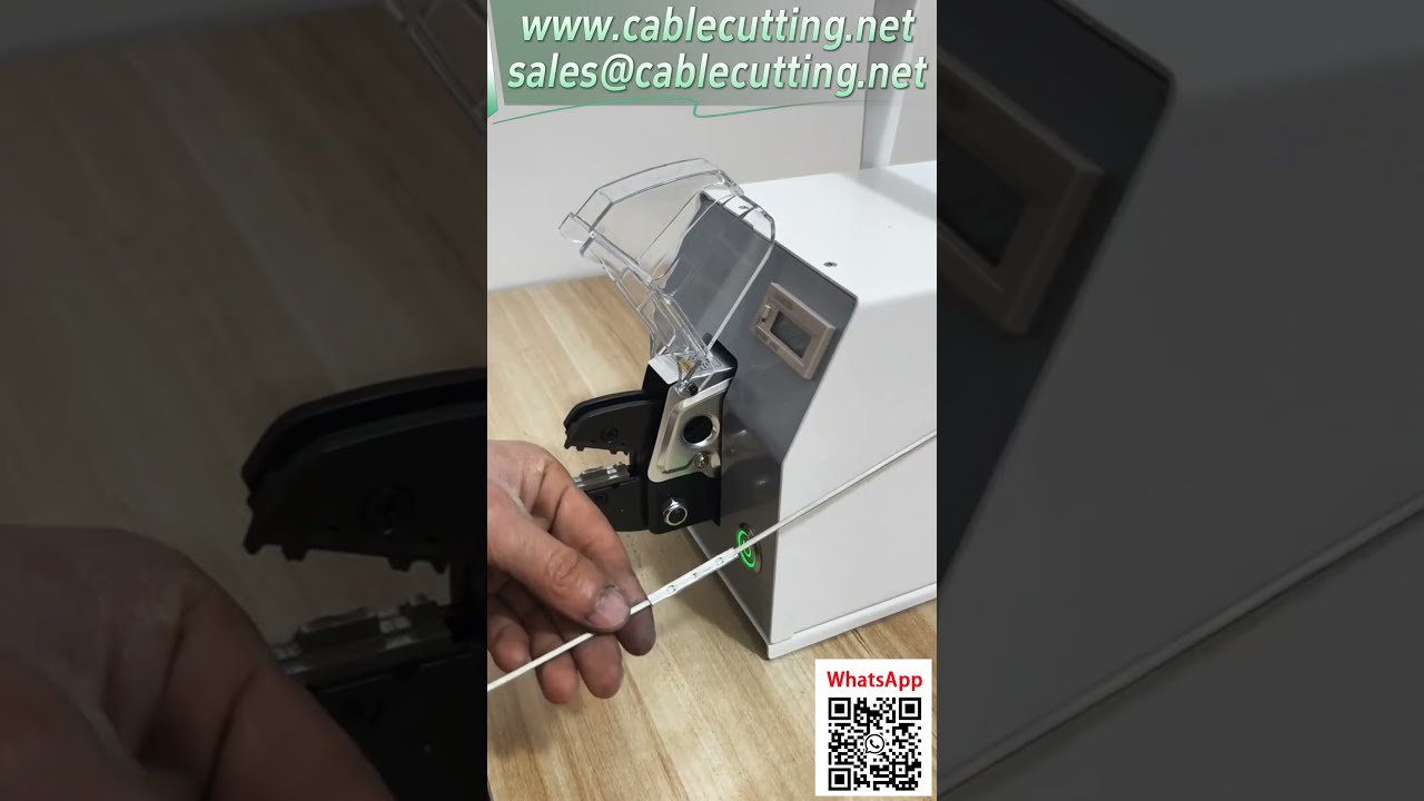 20EC Elektrische Crimpzange | Maßgeschneiderte Matrizen für Drahtösen & vielseitige Terminalpressung