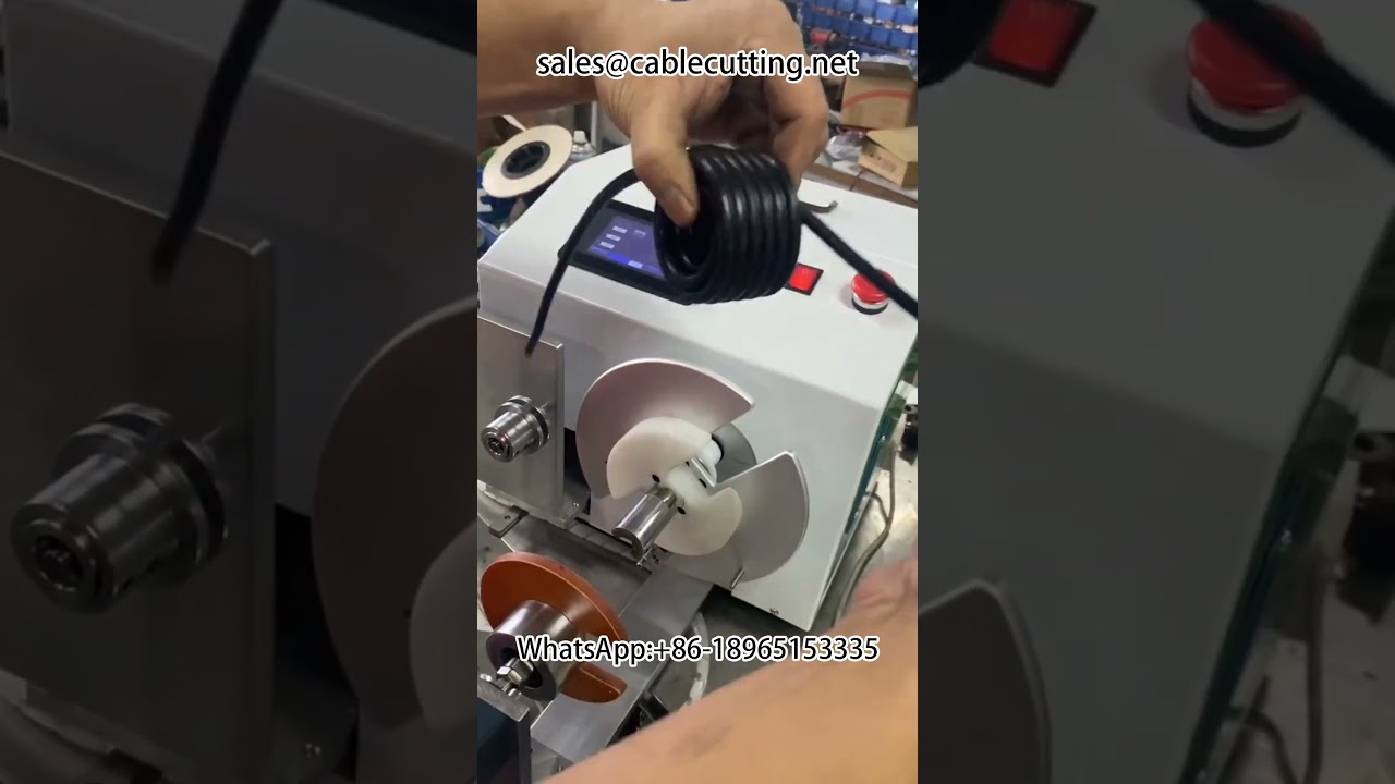 Einzelwickel-Reihenpositioniermaschine mit Stay-Ahead- und Stay-Tail-Technologie | Kabelbaumverarbeitung