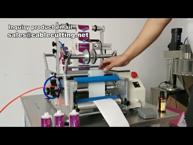 Rundflaschen-Etikettiermaschine – Schnelle & präzise Etikettierung für industrielle Verpackungslösungen