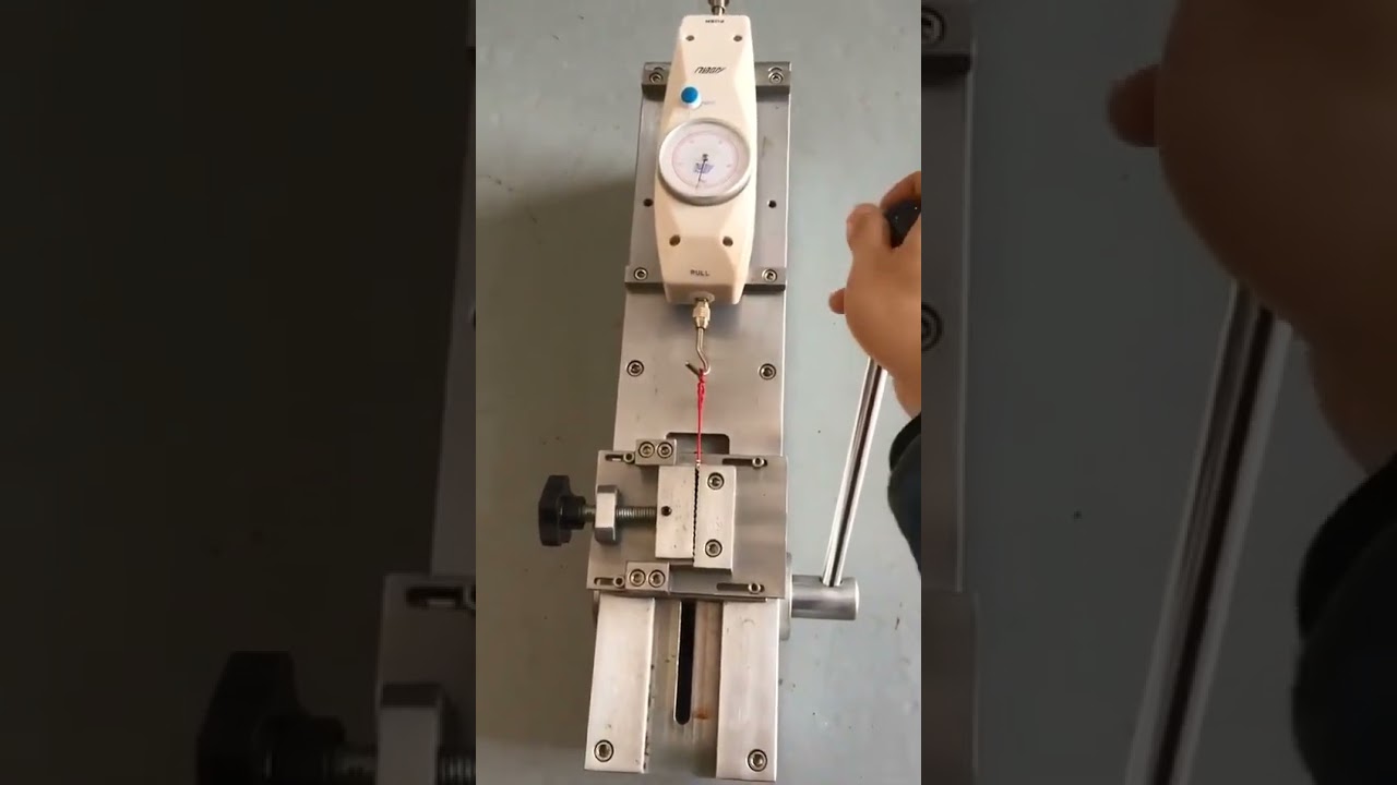 Manueller Zugprüfstand WPM-490N – Präzise Materialprüfung für Draht & Kabel