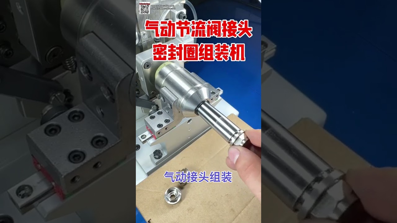 Hochleistungs-O-Ring-Dichtungsmontagemaschine für Pneumatikanschlüsse und Geschwindigkeitsregelventile – Präzision für industrielle Dichtungslösungen