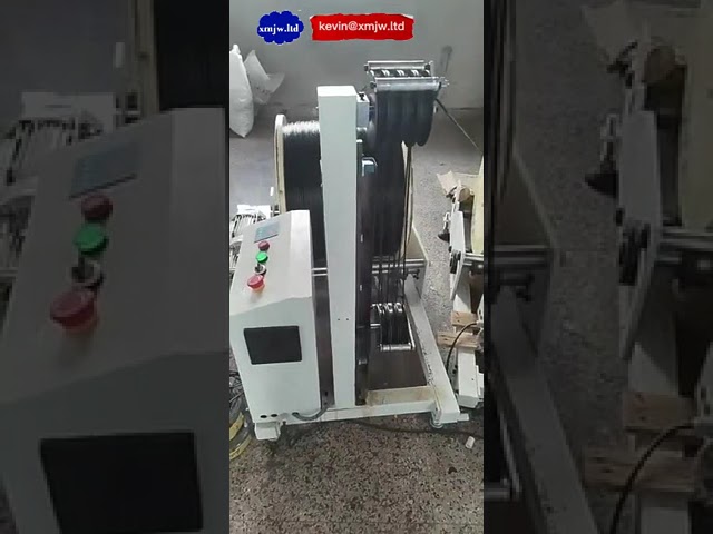Automatischer Drahtvorzieher für Kabelbäume – Effiziente Zuführungsmaschine für Spulen und Kabel