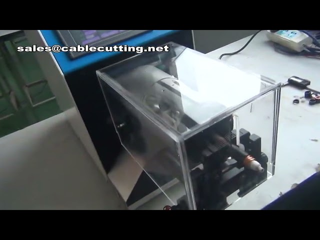 Automatische Koaxialkabel-Abisolierstation | Kabelabisolierer für Industrie