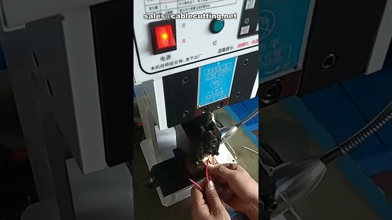 Super leise & energiesparend: 1,5t automatische Anschlagmaschine für Kabelcrimpen