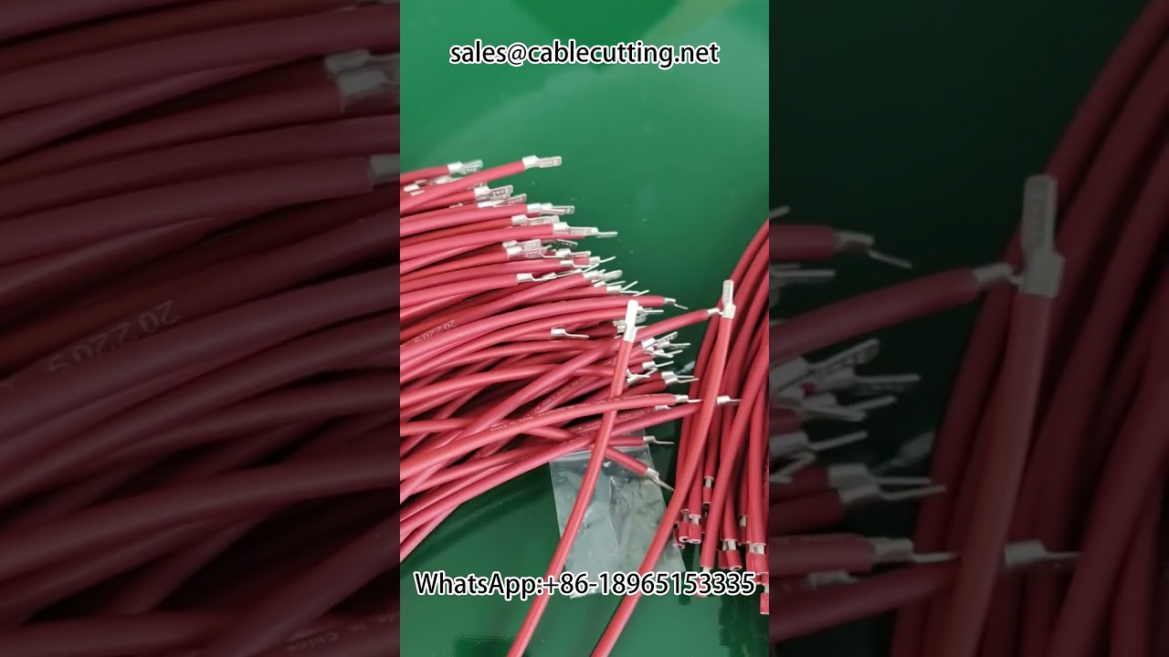 Pneumatische Terminal-Crimp-Maschine: Kabel abisolieren & crimpen für Automobil-DIY