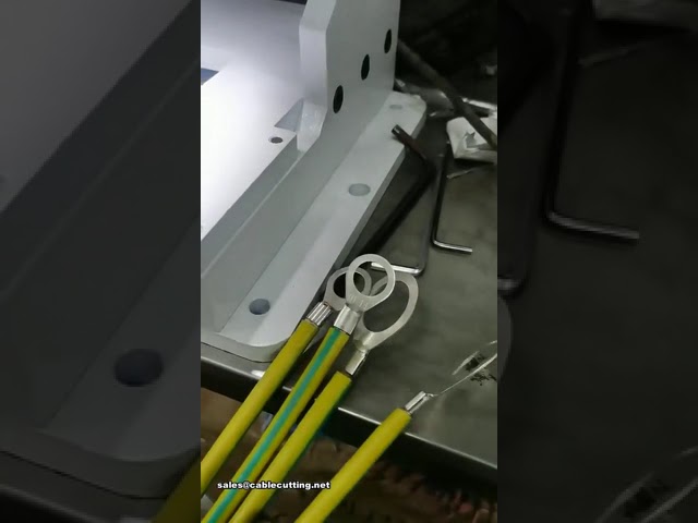 Professionelle Crimpmaschine für Kabelendabschlüsse – Terminal Crimping Machine