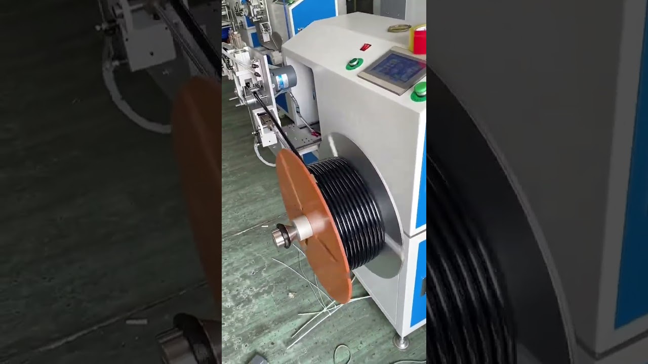 Effiziente Rohrwickelmaschine: Saubere & präzise Wicklungen für PE, PP & PVC