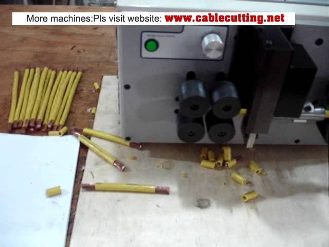 Hochleistungs-Kabelschneid- und Abisoltermaschine WPM-MAX2 für 50 mm², 19-adrige Kabel