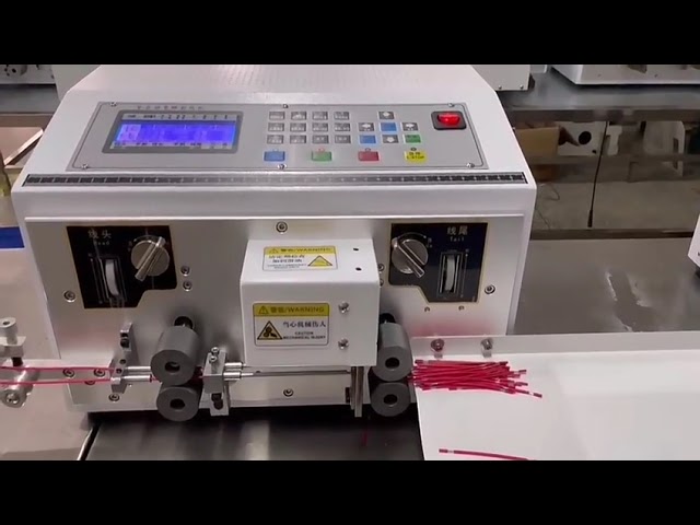 Hochpräzise automatische Draht- und Kabelabisolier- und Schneidemaschine 0,1–16 mm² für BVB-VR