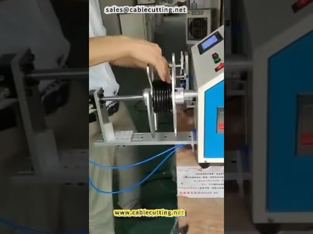 Automatische Wickel- und Bindemaschine mit Präzisionsmessung – Effiziente Spulenproduktion