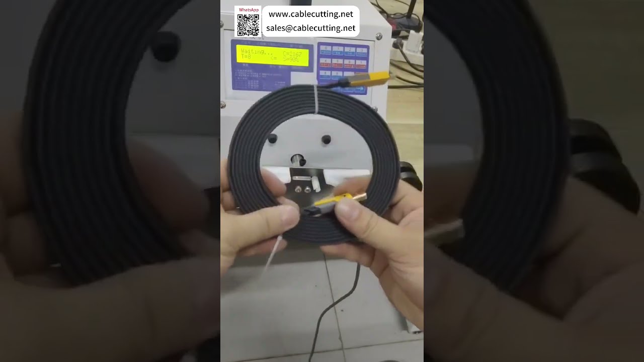 Datenkabel-Wickel- und Ordnungsmaschine für professionelle Drahtverpackungen in der Fertigung